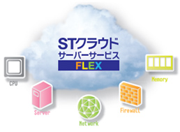 Stクラウドサーバーサービス Flexタイプ 使える 注目ソリューション Stnet Solution Online